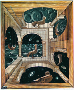Exposition Escher au PAN Palais des Arts de Naples
