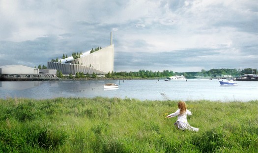 À Copenhague l'incinérateur du futur, un projet de BIG
