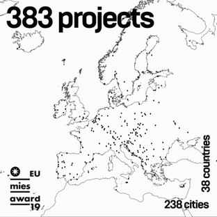 383 architectures en lice pour l’EUmiesaward 2019
