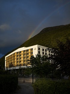 C.F. Møller Architects agrandissement du Haraldsplass Hospital Norvège
