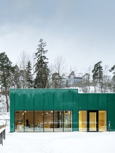 Wingårdh Arkitektkontor agrandissement Sundbyberg Cemetery Pavilion
