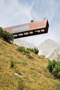 Snøhetta imagine le sentier des perspectives sur la Nordkette d'Innsbruck
