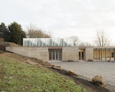 Feilden Fowles Architects centre visiteurs du Yorkshire Sculpture Park<br />
