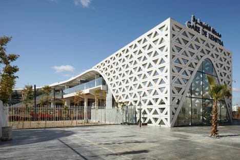 Silvio d’Ascia Architecture Gare de Kenitra Maroc
