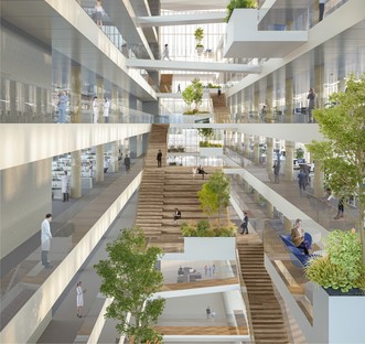 Piuarch Campus Human Technopole nouveau bâtiment de recherche pour l’ancien quartier d’Expo Milano
