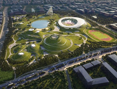 MAD Architects Architecture et paysage - le Quzhou Sports Park
