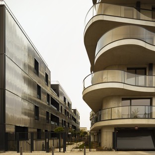 Christophe Rousselle Architecte Courbes bâtiments résidentiels à Colombes France

