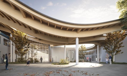 Mario Cucinella Architects nouveau pôle scolaire Campus KID San Lazzaro di Savena
