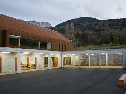 Ateliers O-S architectes extension des équipements scolaires à Lugrin
