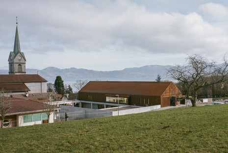 Ateliers O-S architectes extension des équipements scolaires à Lugrin
