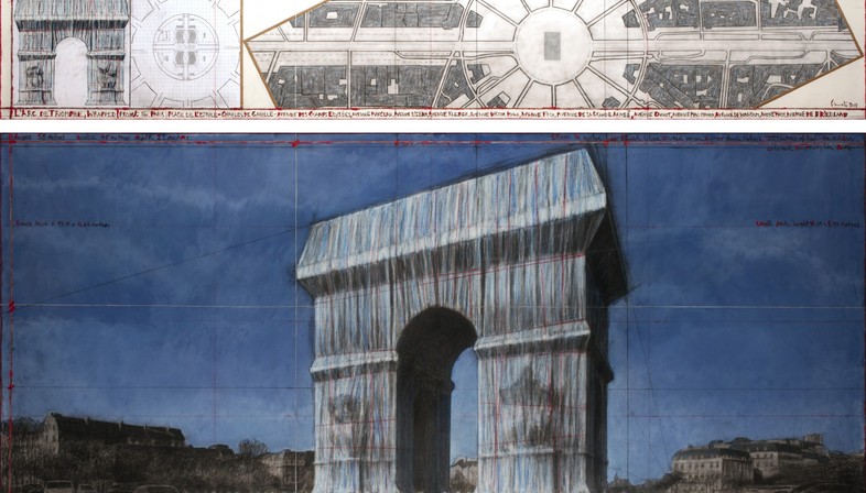 Exposition CHRISTO ET JEANNE-CLAUDE - PARIS ! Centre Pompidou