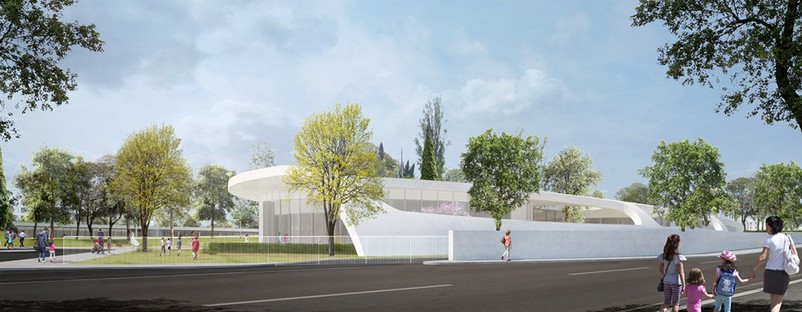 Alvisi Kirimoto Centre municipal polyvalent, École maternelle et Parc Rome