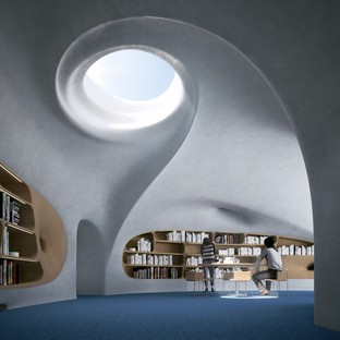 MAD Architects Wormhole Library un paysage de rêve à Haikou