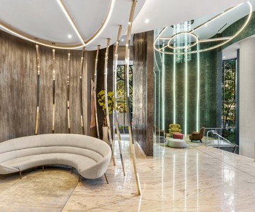 Iosa Ghini Associati design d'intérieur du Brickell Flatiron de Miami
