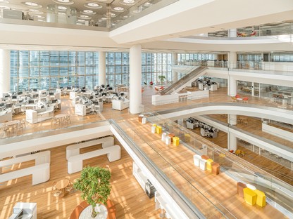 Foster + Partners siège central de Hankook Technoplex à Pangyo, Séoul 
