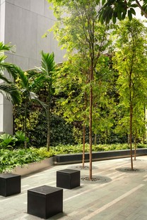 KPF gratte-ciel 18 Robinson Terrasses végétales au-dessus de la ville de Singapour
