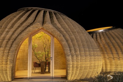 Mario Cucinella Architects TECLA maison éco-durable imprimée en 3D en terre crue 
