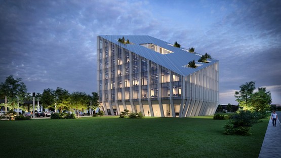 Le projet lauréat pour Bonfiglioli Headquarters est signé Peter Pichler Architecture + ARUP

