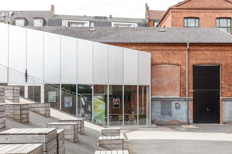 EFFEKT Architects un foyer pour Amager Bio et ZeBU theater Copenhague
