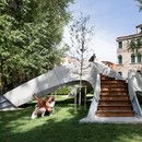Striatus : un pont en arc en béton imprimé 3D à Venise
