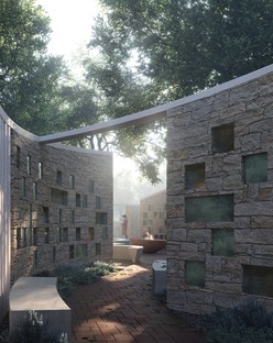 Form4 Architecture : Intertwined Eternities, un colombarium à Aptos, Californie
