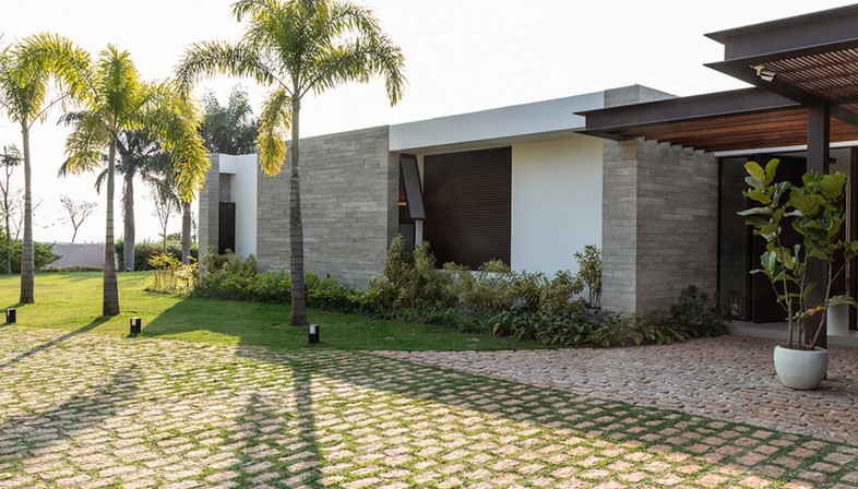 Gilda Meirelles Arquitetura : MG House, une maison contemporaine au cœur d'une zone rurale
