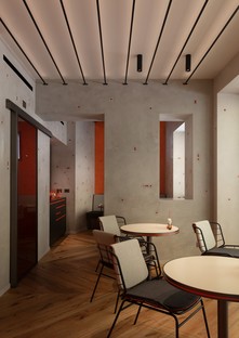 Vudafieri-Saverino Partners Interior Design pour Terrazza Aperol à Venise
