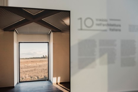 exposition 10 viaggi nell’architettura italiana Triennale Milano
