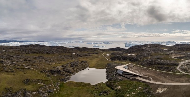 Dorte Mandrup Ilulissat Icefjord Centre concevoir dans le paysage arctique
