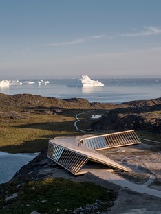 Dorte Mandrup Ilulissat Icefjord Centre concevoir dans le paysage arctique
