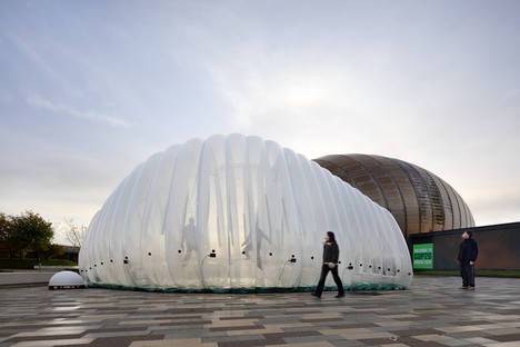 ecoLogicStudio Air Bubble et BioFactory présentés à COP26 Glasgow
