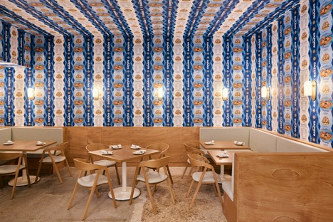 Büro Koray Duman design d'intérieur restaurant SIMÒ Pizza à New York
