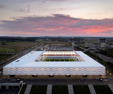 gmp Stade de Luxembourg sport et identité visuelle
