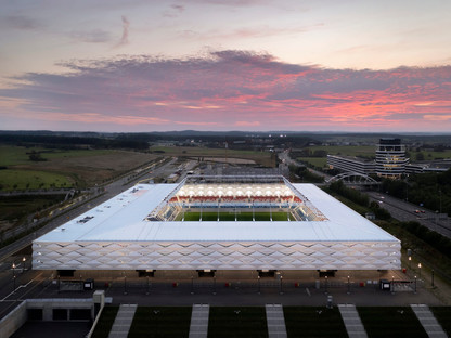 gmp Stade de Luxembourg sport et identité visuelle
