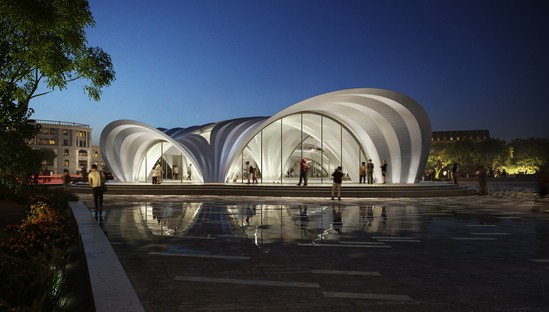 Zaha Hadid Architects nouvelles stations du métro de Dnipro
