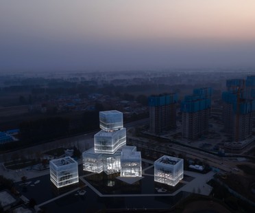 Zone of Utopia + Mathieu Forest Architecte Ice Cubes Xinxiang Cultural Tourism Center
