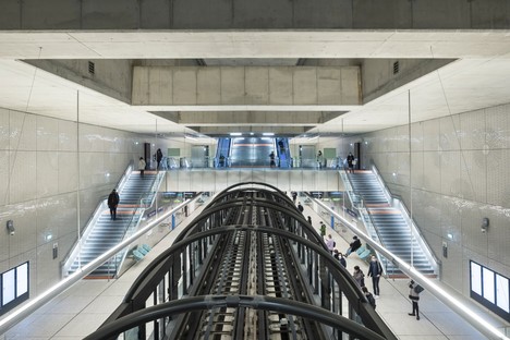 Atelier Zündel Cristea : prolongement du métro de Paris
