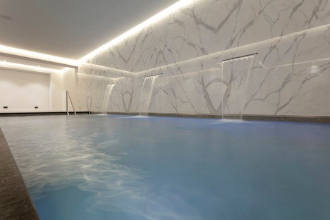 Les surfaces raffinées de Fiandre Architectural Surfaces subliment la beauté unique de Villa Duna à Cannes 
