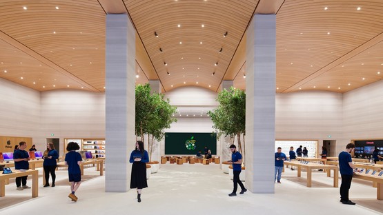 Foster + Partners nouvelle boutique Apple à Londres

