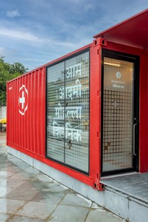  Architecture Discipline des cliniques durables dans des containers à New Delhi