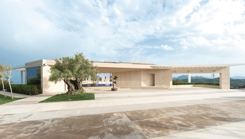 Fabio Mazzeo Architects une villa sculpturale en Sardaigne