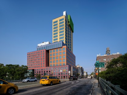 MVRDV Radio Hotel and Tower un nouveau point de repère coloré pour l'Upper Manhattan

