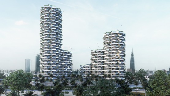 Cosmos Architecture Gratte-ciel résidentiel à Riyad
