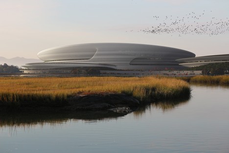 Zaha Hadid Architects construira le complexe sportif international de Hangzhou


