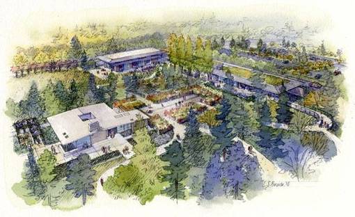 Olson Kundig Architects, projet du Bellevue Botanical Garden