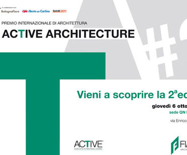 CONCOURS D'ARCHITECTURE ACTIVE ARCHITECTURE