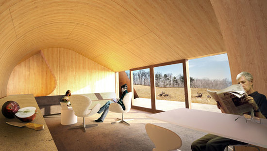 Patkau Architects : Cottages à Fallingwater
