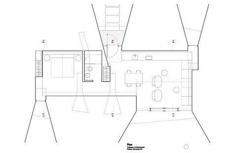 Patkau Architects : Cottages à Fallingwater
