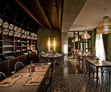 Salefino, projet de design d'intérieur pour le restaurant Il Re di Girgenti
