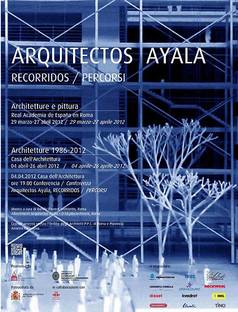 Exposition Arquitectos Ayala, Recorridos / Percorsi
